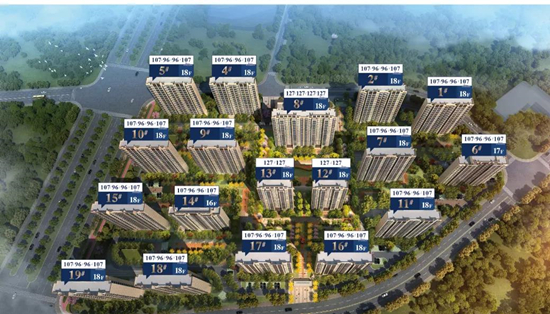 五礦瀾悅溪山新領9、10、18、19號樓銷許，均價30645元/㎡