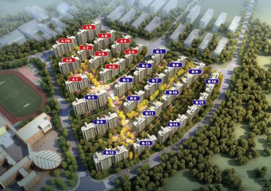 冠城大通藍湖庭主力在售B區(qū)1、2、7、8 、9、10、15、16號樓