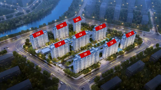 珠江四季悅城領(lǐng)取3、5、6號(hào)樓銷許，均價(jià)約19980元/㎡