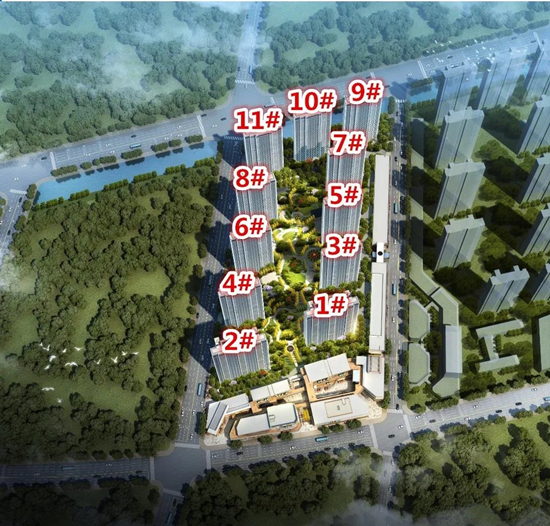 錦繡樾江府領取1號樓銷許，均價27279元/㎡