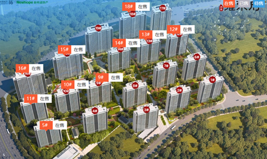 水沐雍榮府領(lǐng)取4號樓銷許，均價約32000元/㎡