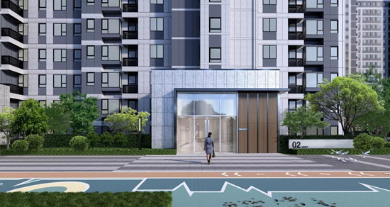 萬科匯通路G47地塊公布案名為“萬科紫辰光年”