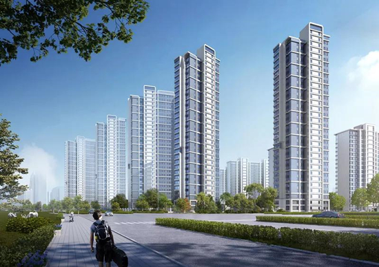 南宸紫闕首開1、2、4號樓，共計246套房源