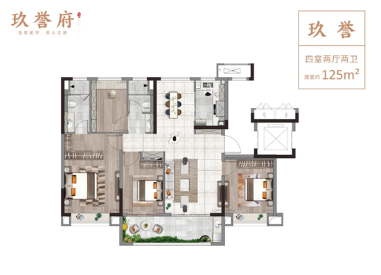 富園玖譽(yù)府有什么戶(hù)型?富園玖譽(yù)府戶(hù)型圖解析