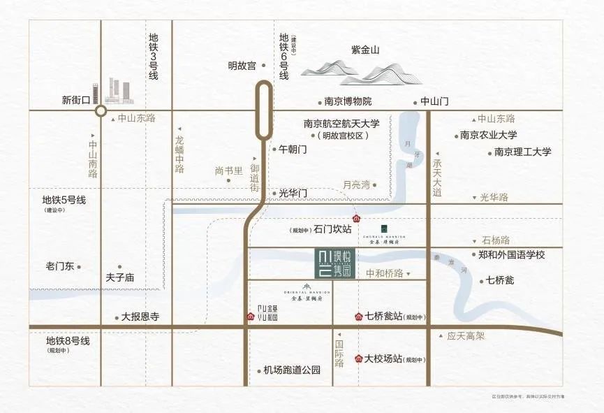 中北金基璞悅雋園位置怎么樣？南京中北金基璞悅雋園周邊配套好不好？