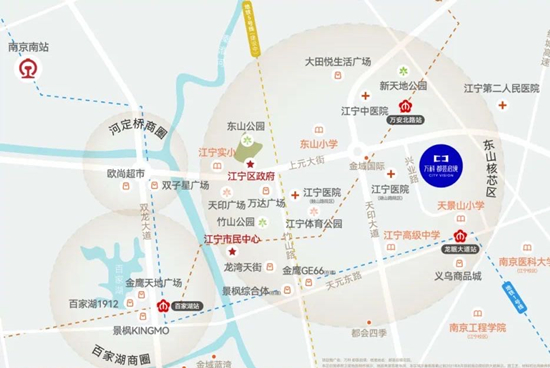 萬科都薈啟境售樓處地址在哪里？南京萬科都薈啟境區(qū)位分析