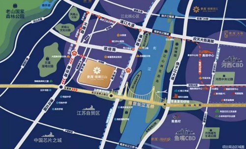 世茂璀璨江山區(qū)位圖