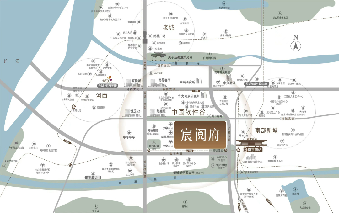 中鐵龍湖宸閱府區(qū)位圖