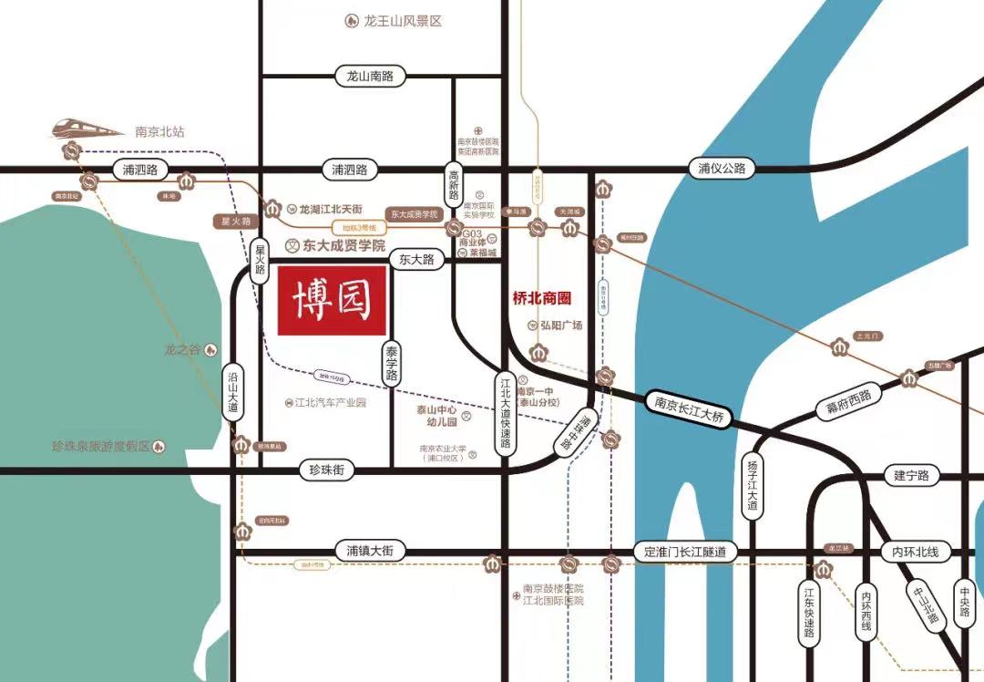 通宇博園區(qū)位圖