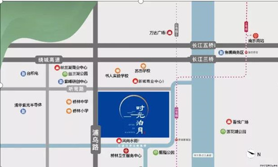 時(shí)光泊月區(qū)位圖