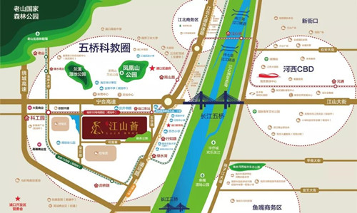 江山薈區(qū)位圖
