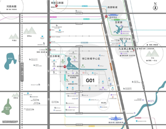 藍湖郡區(qū)位圖