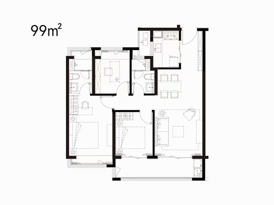 上宸云際公開城市展廳，戶型圖曝光!