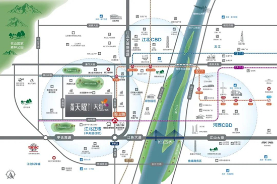 南京龍湖天曜位置怎么樣？