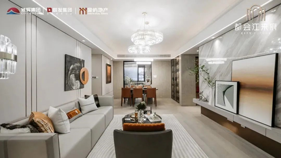 都會(huì)江來府樣板間