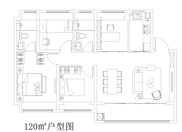 星葉燕尚玥府的戶型圖