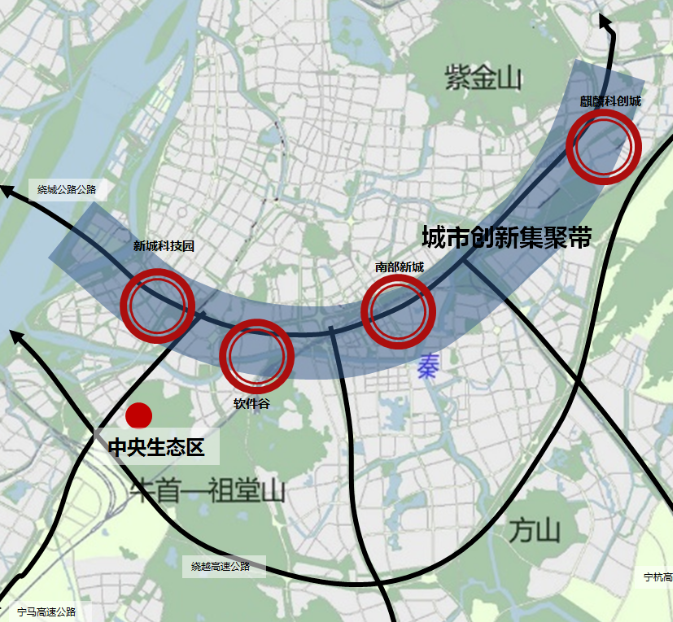 首開(kāi)南岸潮鳴區(qū)位圖