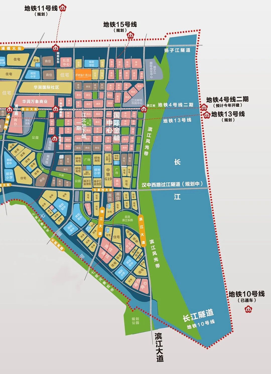 保利揚(yáng)子萃云臺(tái)的規(guī)劃圖