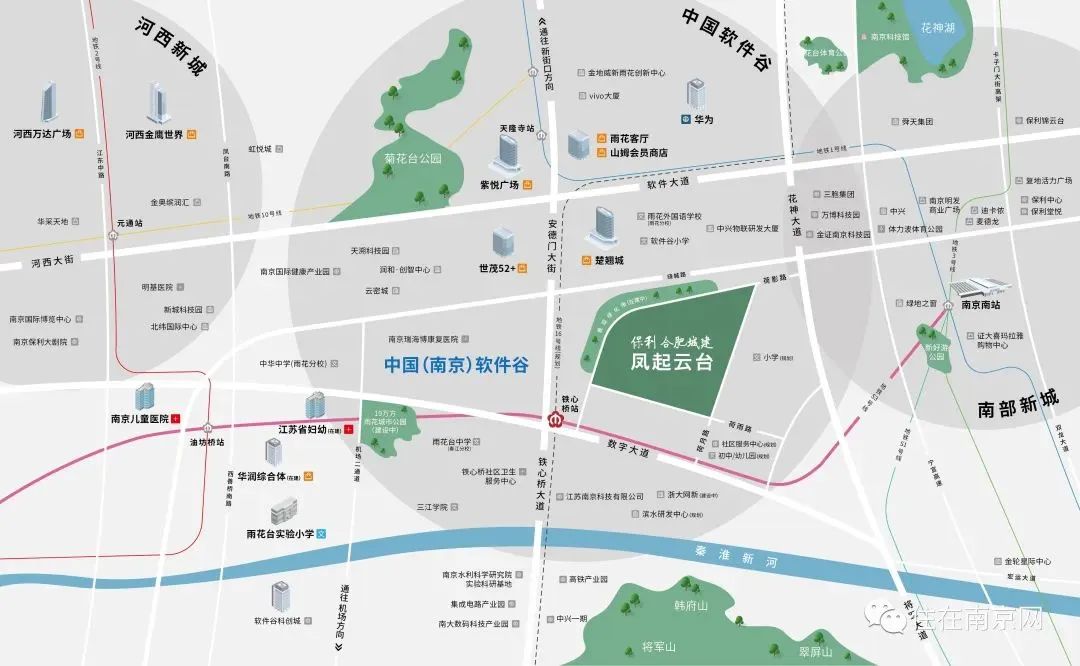 鳳起云臺區(qū)位圖