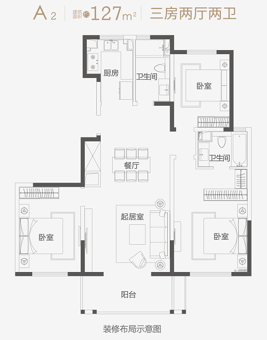 朗詩(shī)九龍熙岸戶型圖