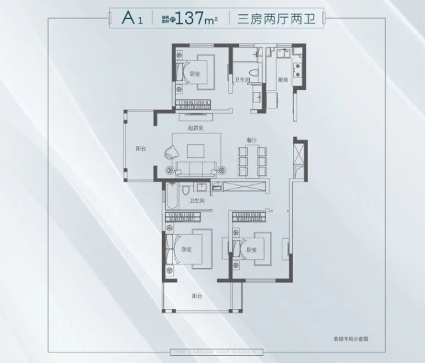 朗詩(shī)九龍熙岸戶型圖